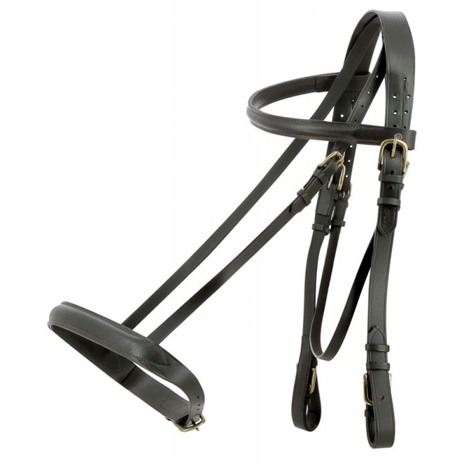 BRIGLIA PER CAVALLO DA TIRO, TPR, SHIRES Etc Briglie 